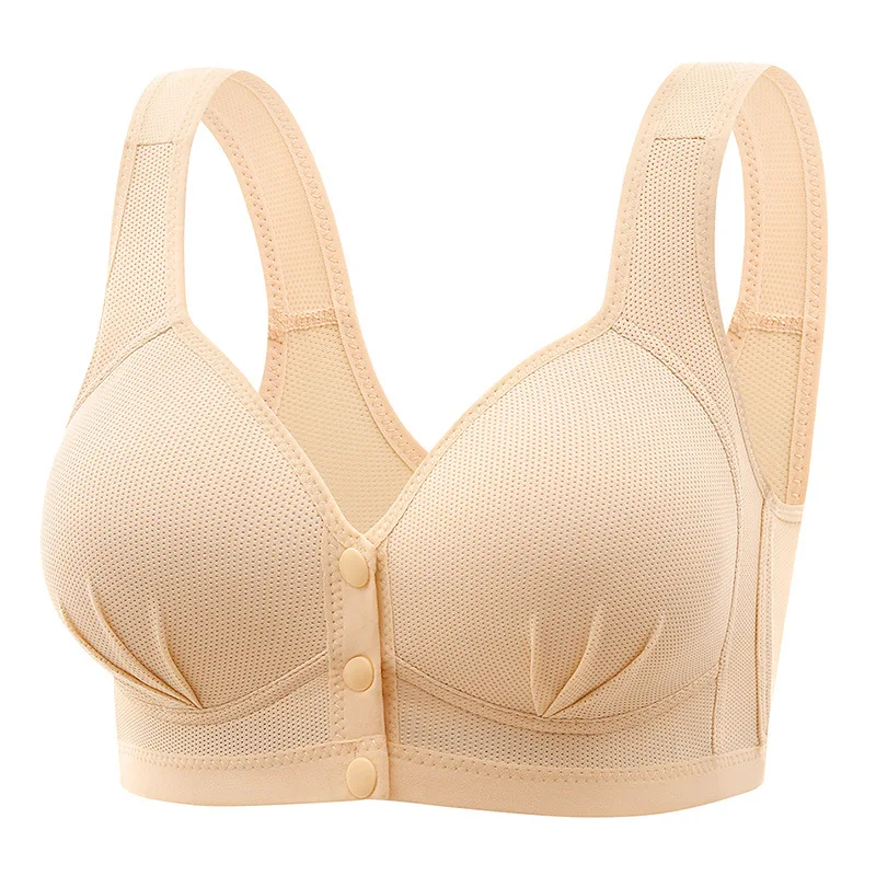Postpartum Plus-size Woman Brassiere Wireless Nursing Bra Moms Thin Girl Breathable Gathering Shaping Beautiful Back Lady Design