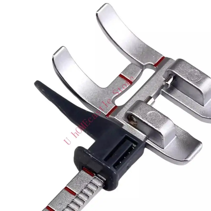 63HF Sewing Machine Seam Guide Adjustable Guide Presser Foot For Topstitching