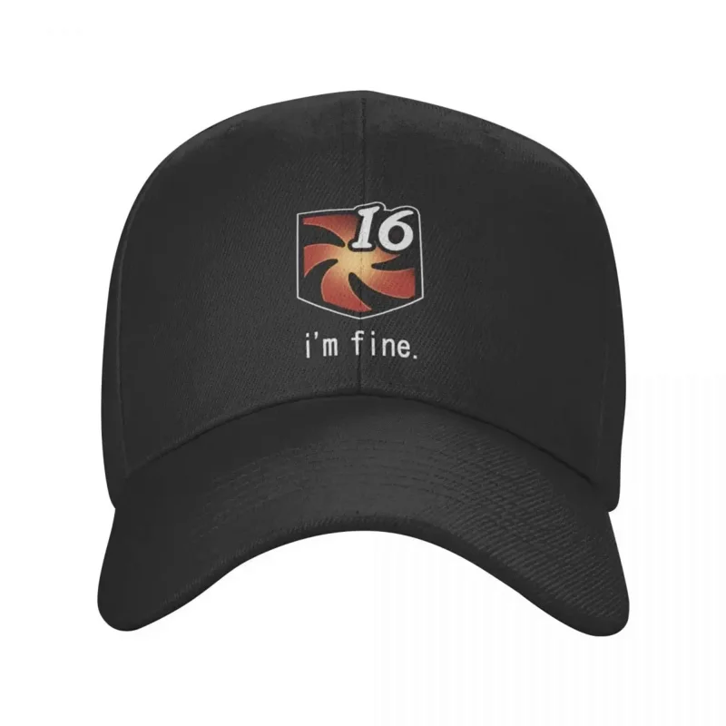 I'm Fine Vuln Stacks [FFXIV] Baseball Cap Rugby Uv Protection Solar Hat New Hat Men's Hats Women's