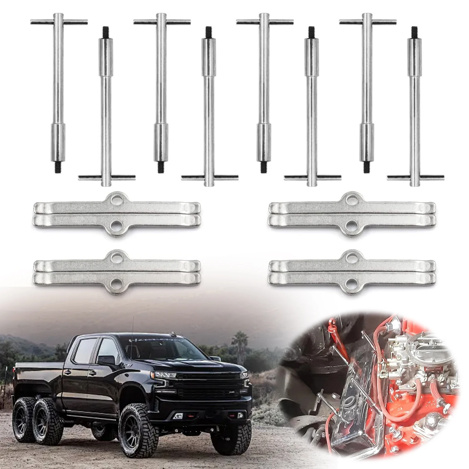 Bolts Tabs Chrome T…