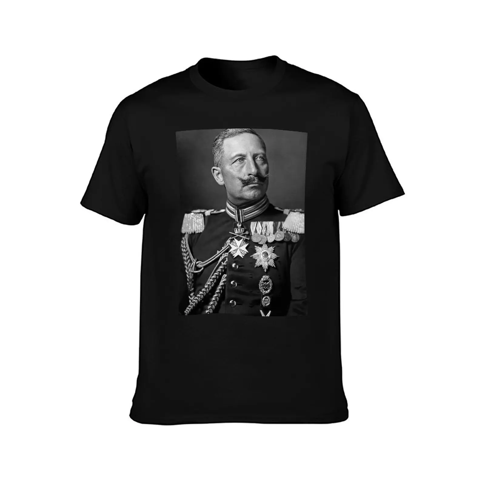 Kaiser Wilhelm II, 1902 T-Shirt Casual Pattern Print Tee Shirt T-Shirt