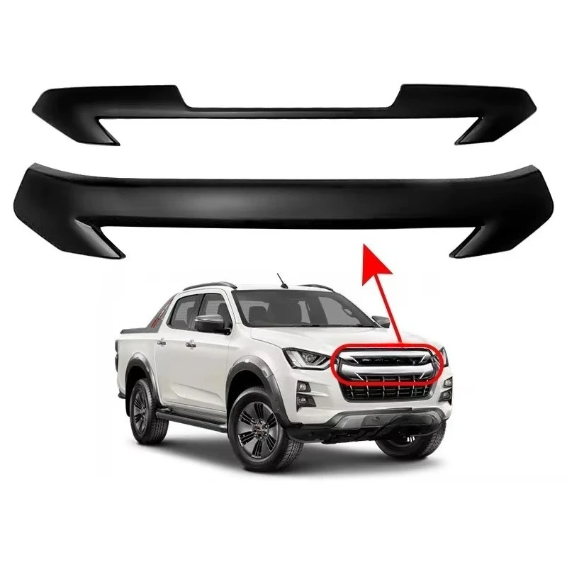 High Quality Isuzu Car Headlight Tail Light Sand Stone Shield Black Cover Pasted with High Quality Frame HCX