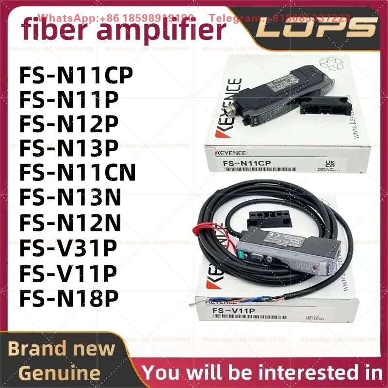 FS-N11CP FS-N11P FS-N12P FS-N13P FS-N11CN FS-N13N FS-N12N FS-V31P FS-V11P FS-N18P New original KEYENCE fiber amplifier