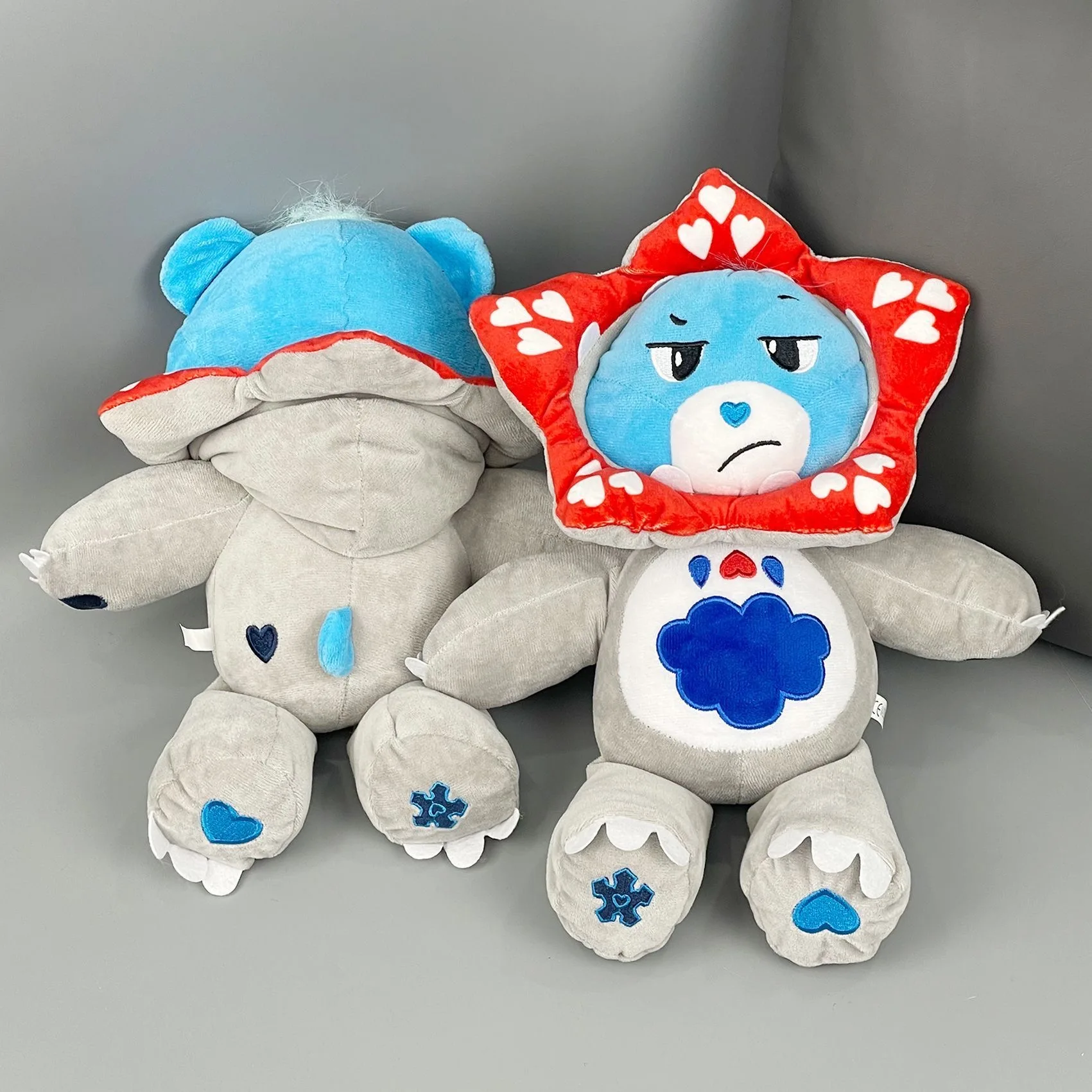 Care Bears Cute Plush Keychain, Cartoon Bear Stuffed Doll Pendant, Bag Hanging Ornament for Backpack Decoration Gift