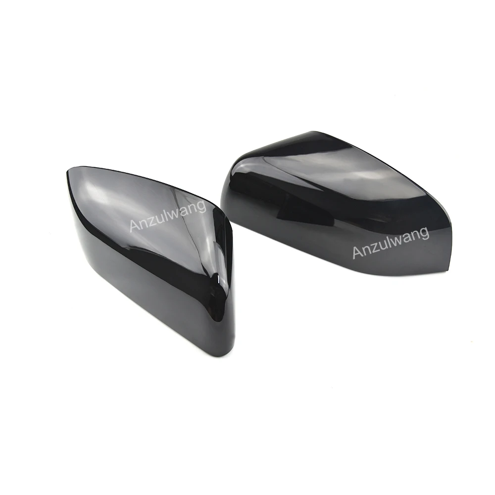 For Land Rover Range Rover Sport/Freelander 2/LR2/Discovery 4/LR4 10-14 Black Door Wing Rear View Rearview Side Mirror Cover Cap