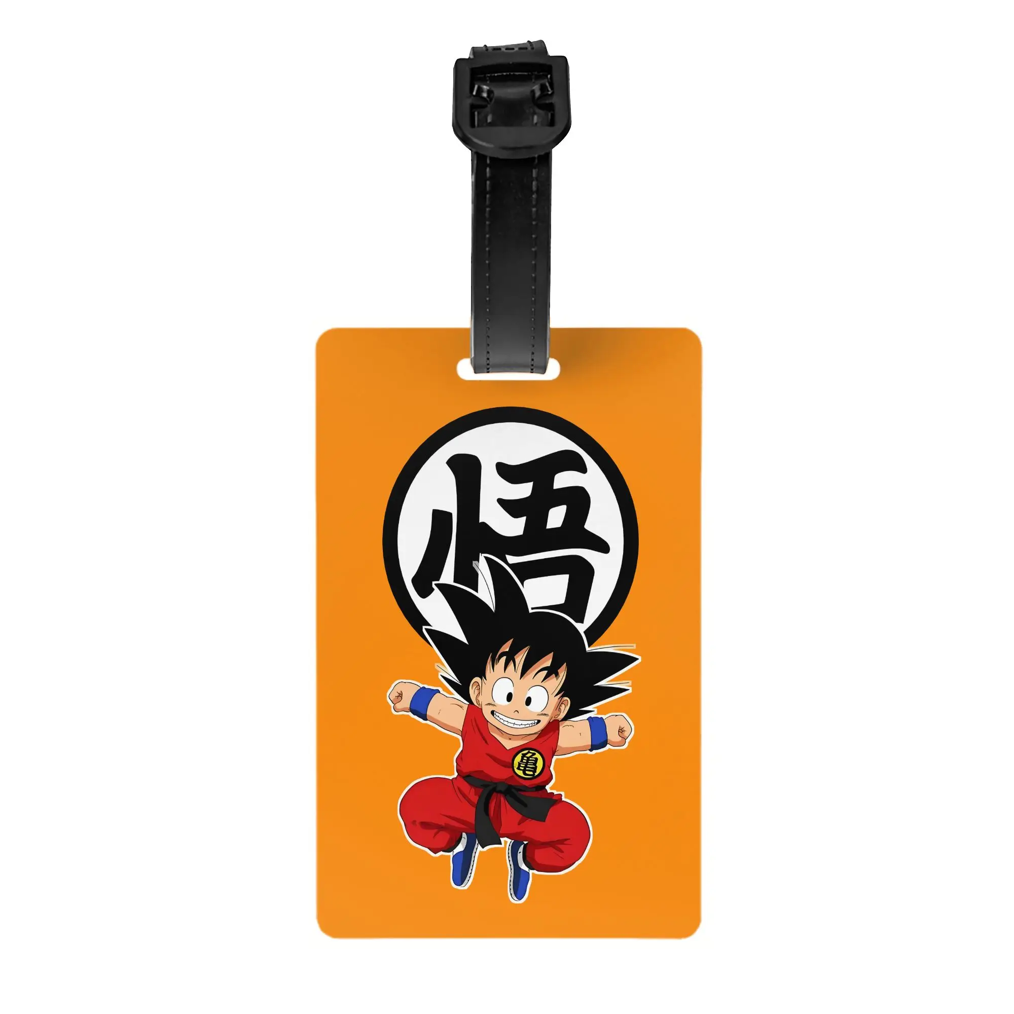 

Custom DBZ Dragons Goku Ball Luggage Tag With Name Card Anime Manga Privacy Cover ID Label for Travel Bag Suitcase