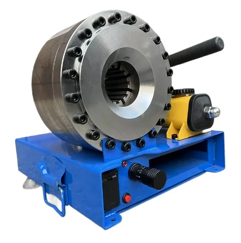 Portable Manual Hydraulic Hose Crimping Machine Mini Hose Crimper Tool for High‑Pressure Hydraulic Rubber Hose Fitting