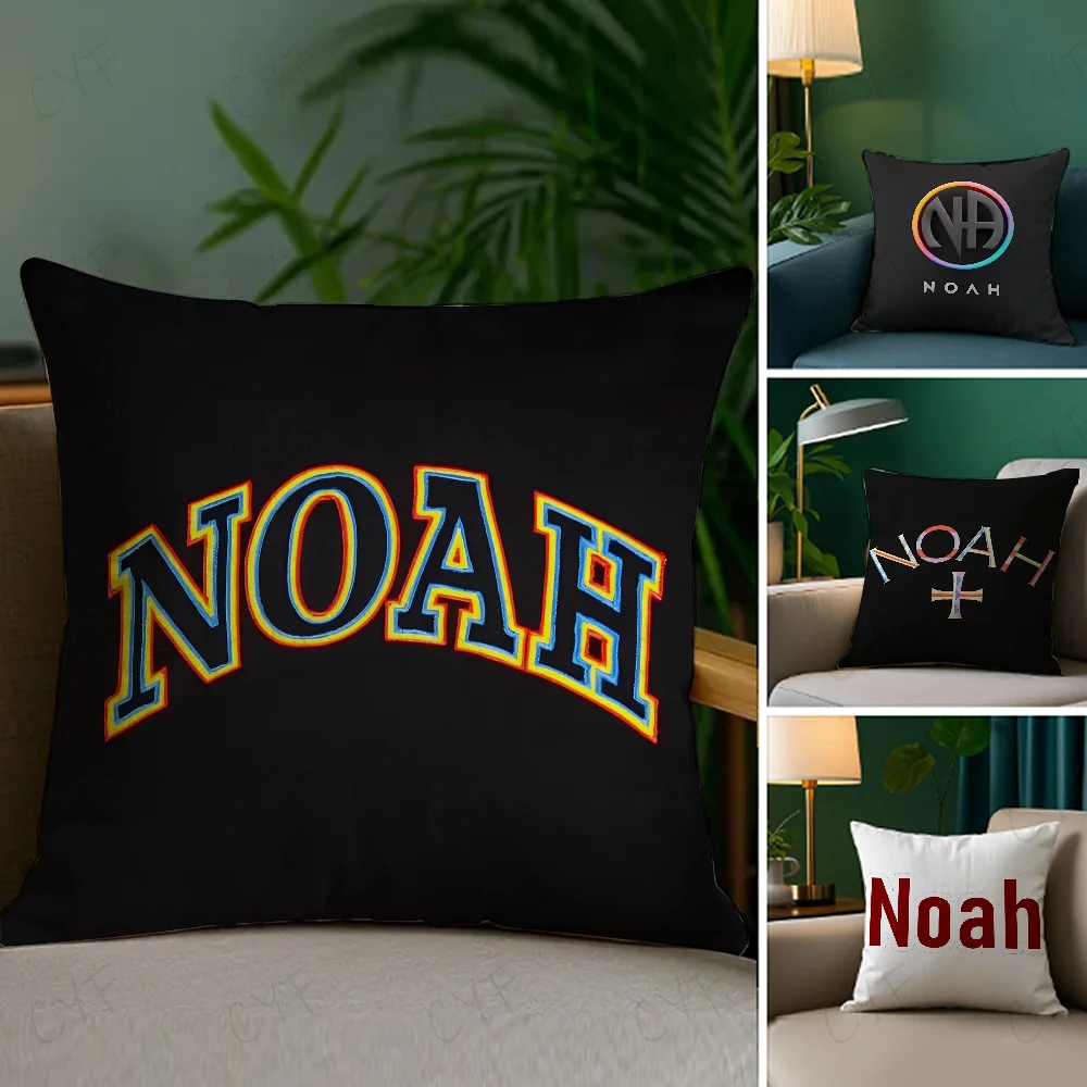 

N-NOAH Pillow Case Anti-dustmite Pillow Invisible zipper silky short plush Sofa cushion cover