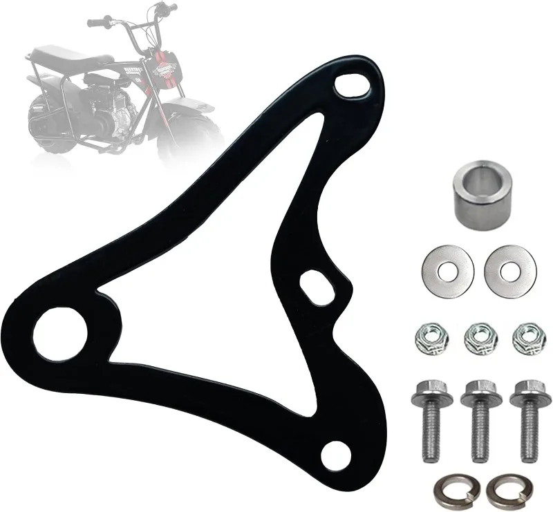 Mini Motorcycle Hydraulic Brake Caliper Bracket Kit, Fit for Monster Mega Moto MMB80 80cc FRP GMB100 98cc Dirt Bike Parts