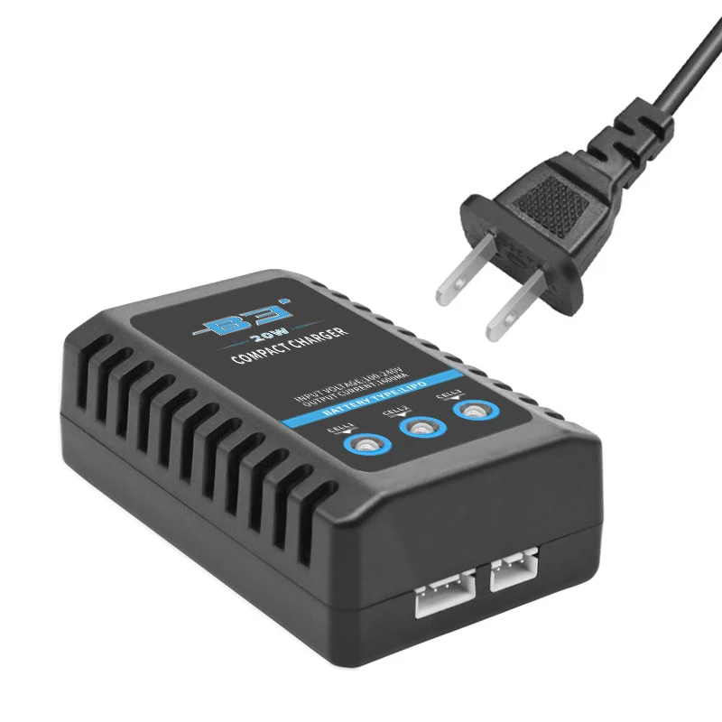 EU/US Plug Balanced Battery Charger for 20W iMaxRC iMax B3 Pro Compact 2S 3S Lipo Power Supply Charger for RC Helicopter view 5