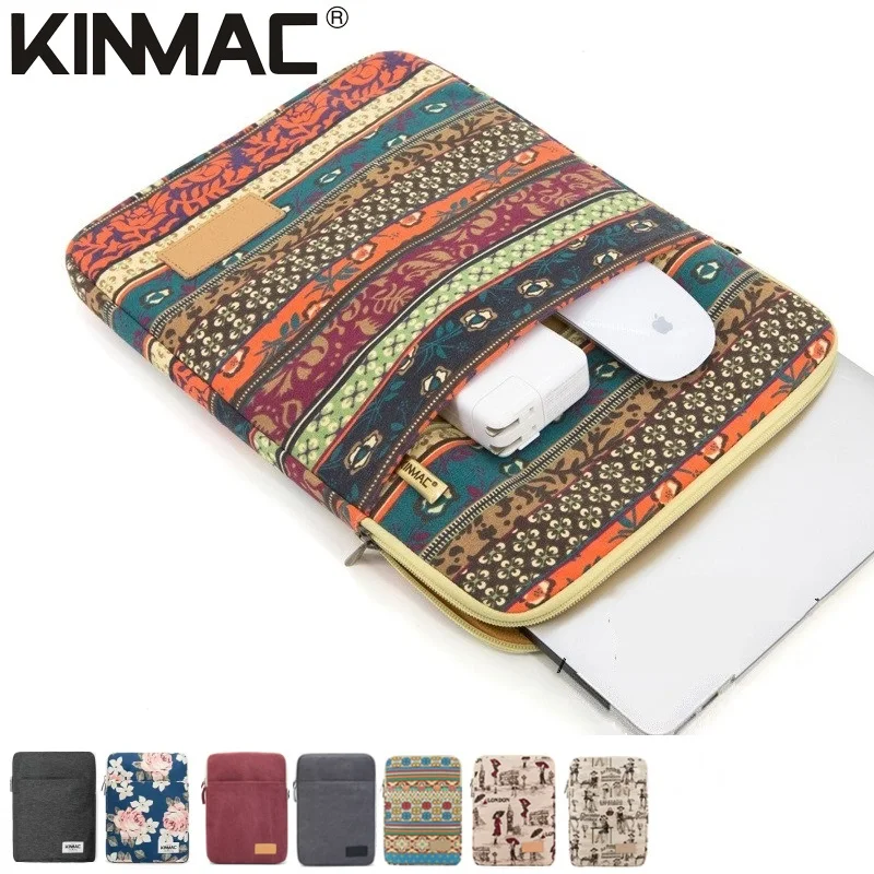 Kinmac Brand Laptop Bag 12,13.3,14,15.4,15.6 Inch,Shockproof Lady Man Sleeve Case For MacBook Air Pro M1 Computer PC Notebook