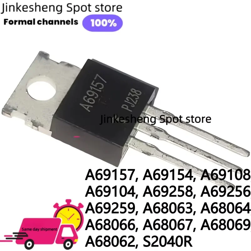 10 unidades A69157, A69154, A69108, A69104, A69258, A69256, A69259, A68063, A68064, A68066, A68067, A68069, A68062, S2040R, para 220