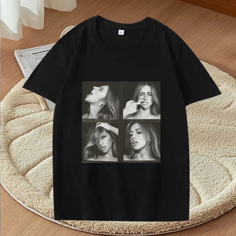 

Tate McRae fashion cool T Shirt men women Oversized High Quality funny 100% Cotton Casual short sleeve Summer print Unisex tops