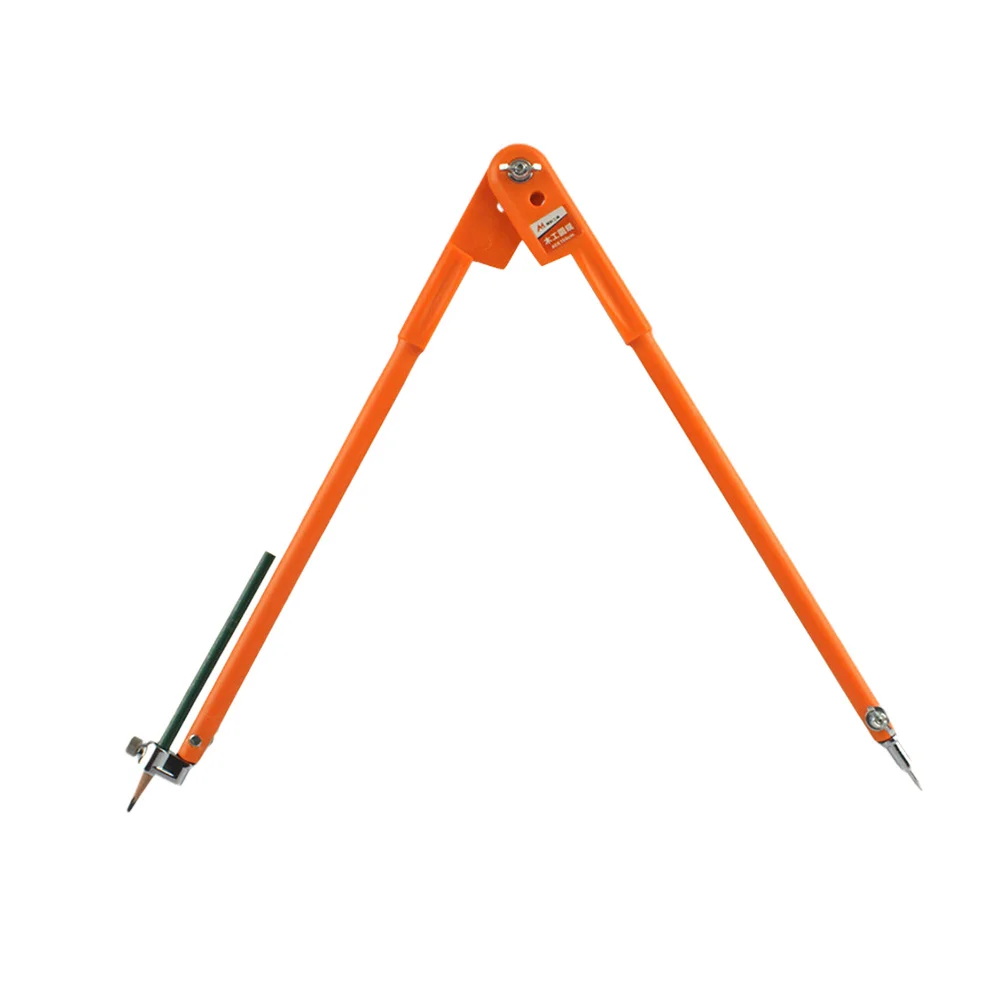 

Large Pencil Compass Carpenter Precision Scribing Tool Adjustable Woodworking Diameter L Size For Circles Drawing Zinc