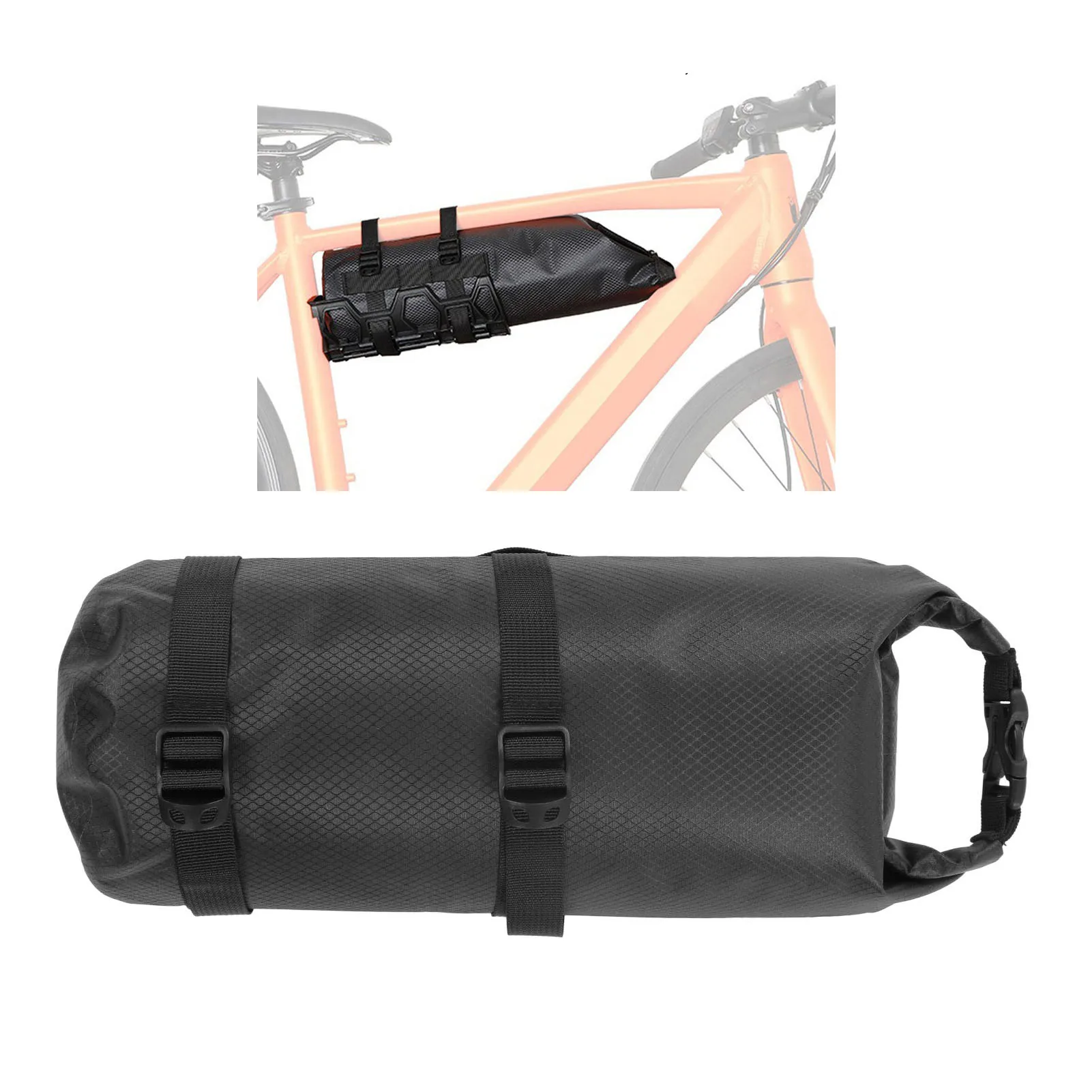 Bike Frame Bag Waterproof Bike Triangle Bag Bicycle Under Top Tube Bag Corner Pouch Storage Bag For Cycling Accessories