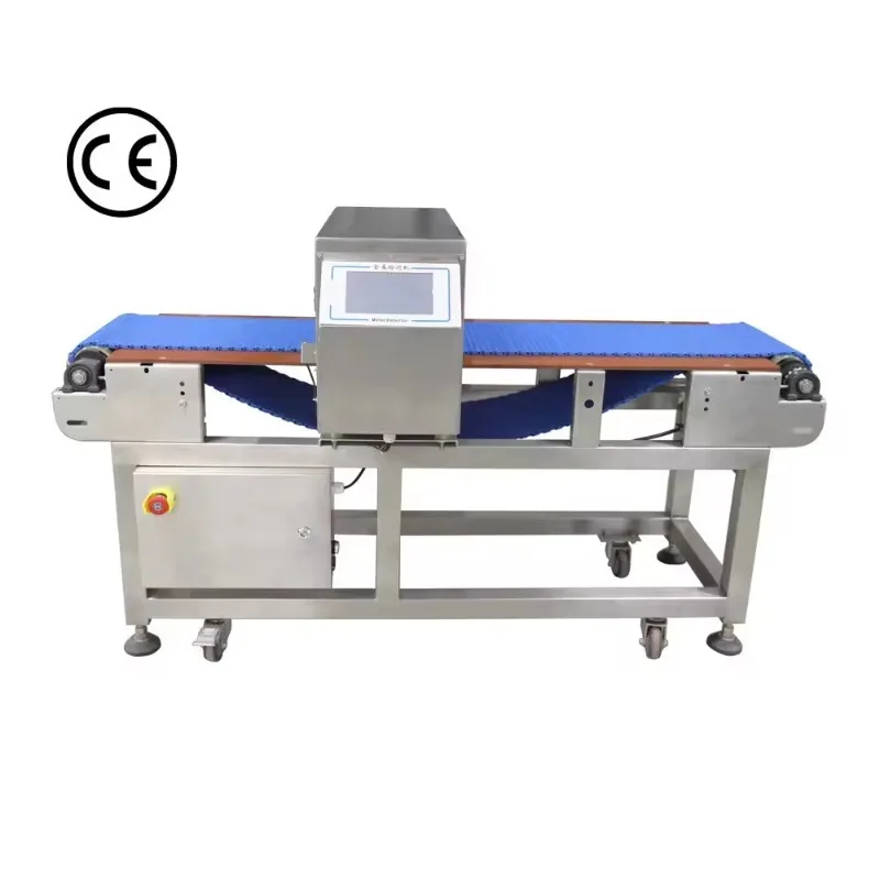 Customized Conveyor Belt Metal Detector Machine High Sensitivity Food Inspection Equipment For Snack Bakery