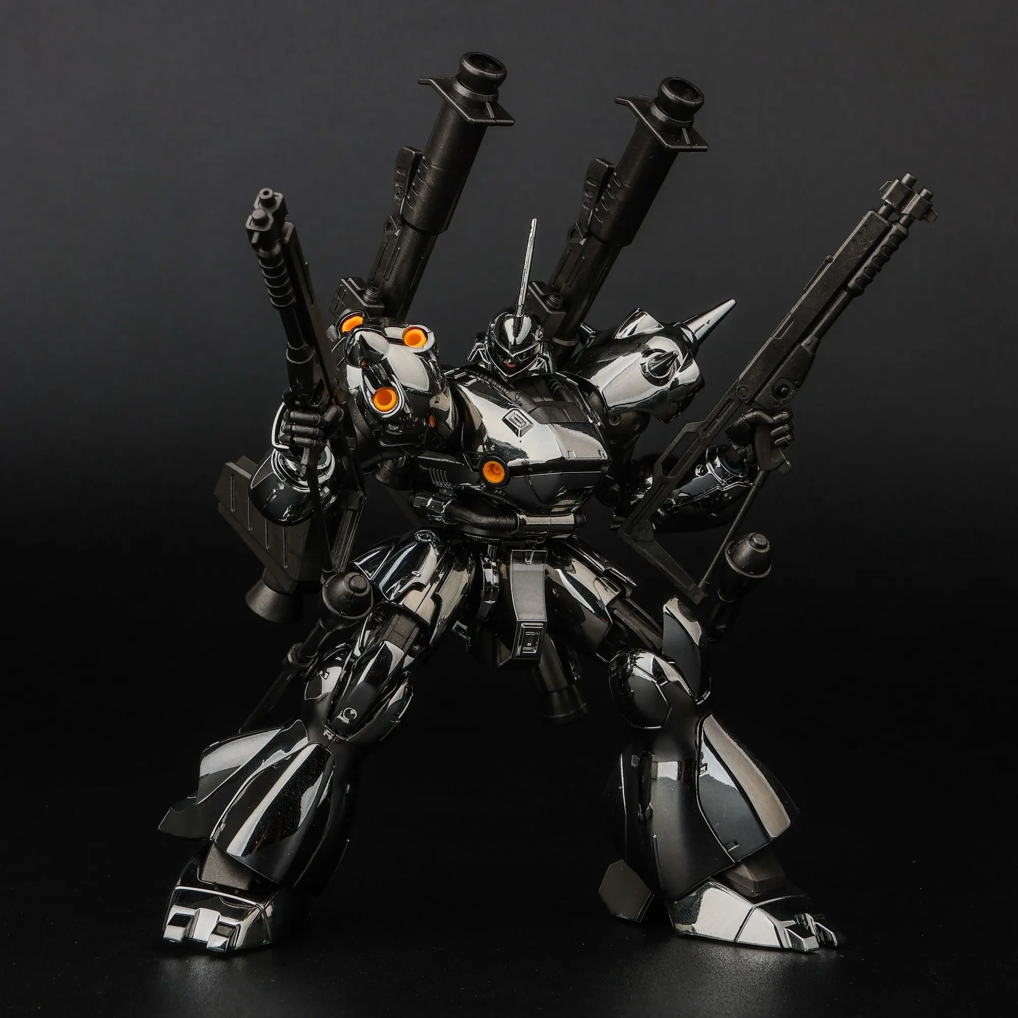 STAR Kampfer MS-18E HGUC1/144 Electroplating Blue Assembly Model Kits Collection Mech Action Figure Ornament Toys Robot Gifts