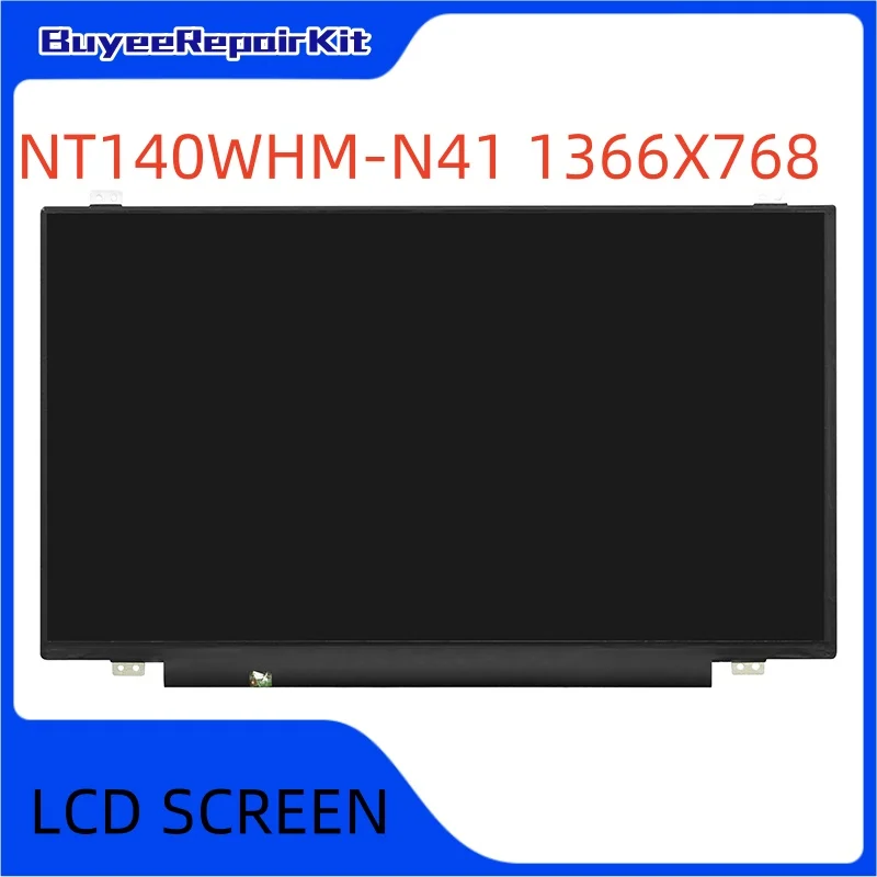 

Original 14.0 Inch NT140WHM-N41 LCD Screen Matrix Panel 1366(RGB)×768 30pins Matte 100% Tested Works Well