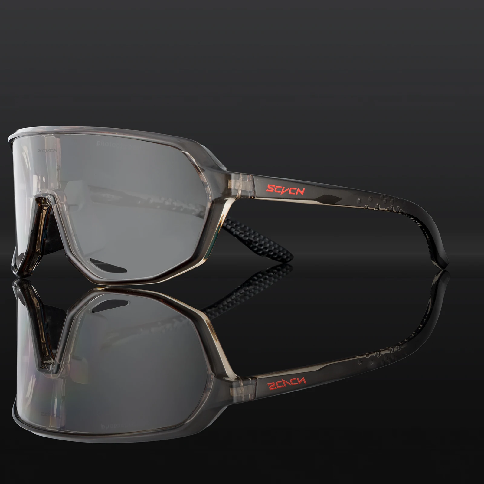 SCVCN Photochrome Radfahren Sonnenbrille Radfahren Gläser UV400 Fahrrad Brillen Sport MTB Outdoor Fahrrad Brille Sonnenbrille Okulare 3