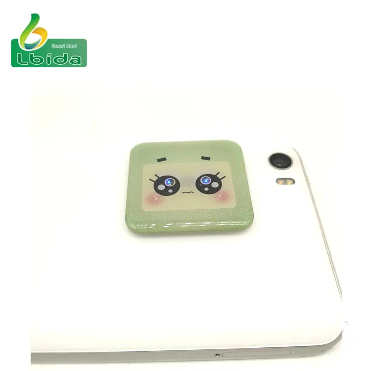 personalizado. Cartão LED CR80 RFID com impressão personalizada sem contato