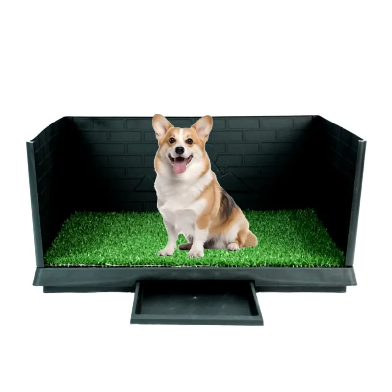 Simulated Lawn Dog Toilet Tray Indoor Urine Pad Dog Toilet Mat Grass Training Puppy Toilets Large Train Cleaning Pets Supplies