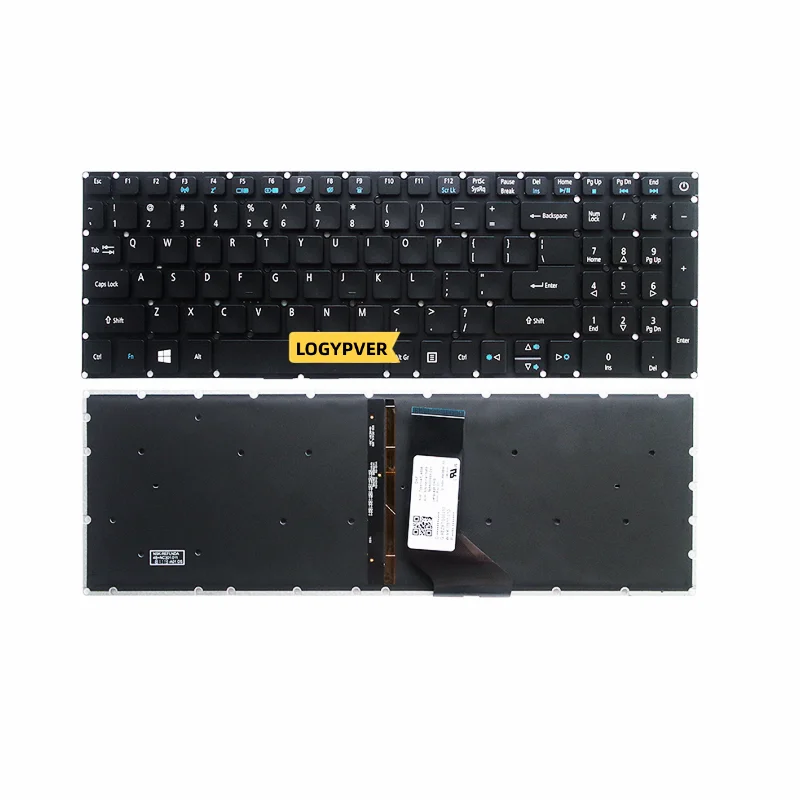 

US Keyboard for Acer Aspire 7 A715-71G A715-71 A717-71G A715-72G A717-72 A717-72G P259 P259G P259-M Laptop English Backlit