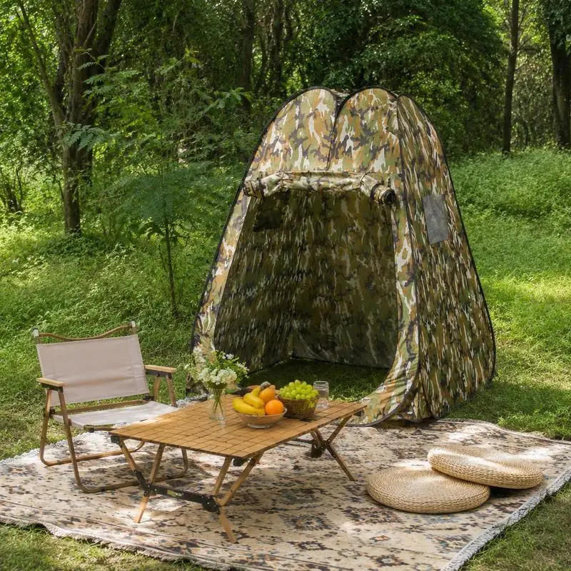 Carpa De Ducha Para Playa, Carpa Para Cambiarse, Carpa Para Inodoro, Carpa Lateral, Carpa Grande, Cabina Plegable, Camuflaje — -63%, 174.99€ Coupon, from 102.77€ – 63% descuento – €102.77