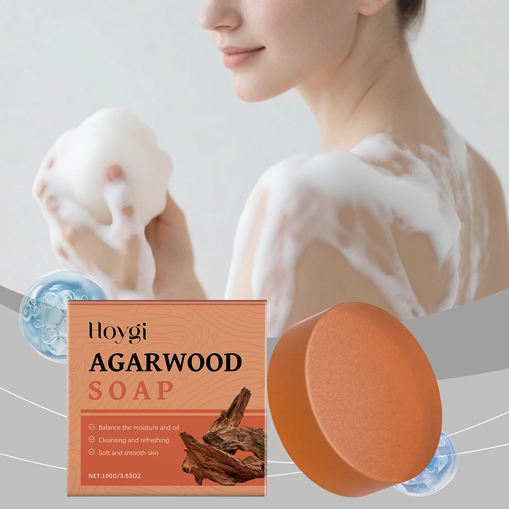 

100g Refreshing Agarwood Cleansing Soaps,Refreshing Agarwood Cleansing Soaps,Natural Body Soaps Bar For Sensitive Skin