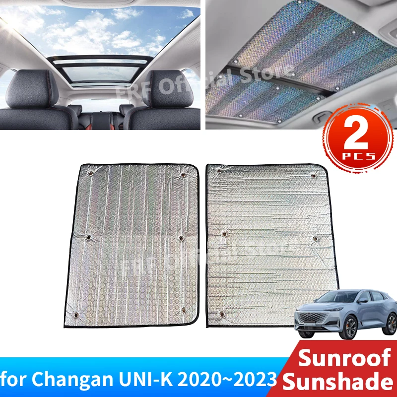 

Для Changan UNI-K UNIK UNI K IDD 2020 2021 2022 2023 2024, аксессуары, люк на крыше, солнцезащитный козырек на крышу, теплоизоляция, ветровое стекло