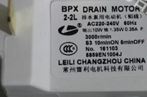 100% new for washing machine parts BPX2-2L 5859EN1004J drain pump motor good working part