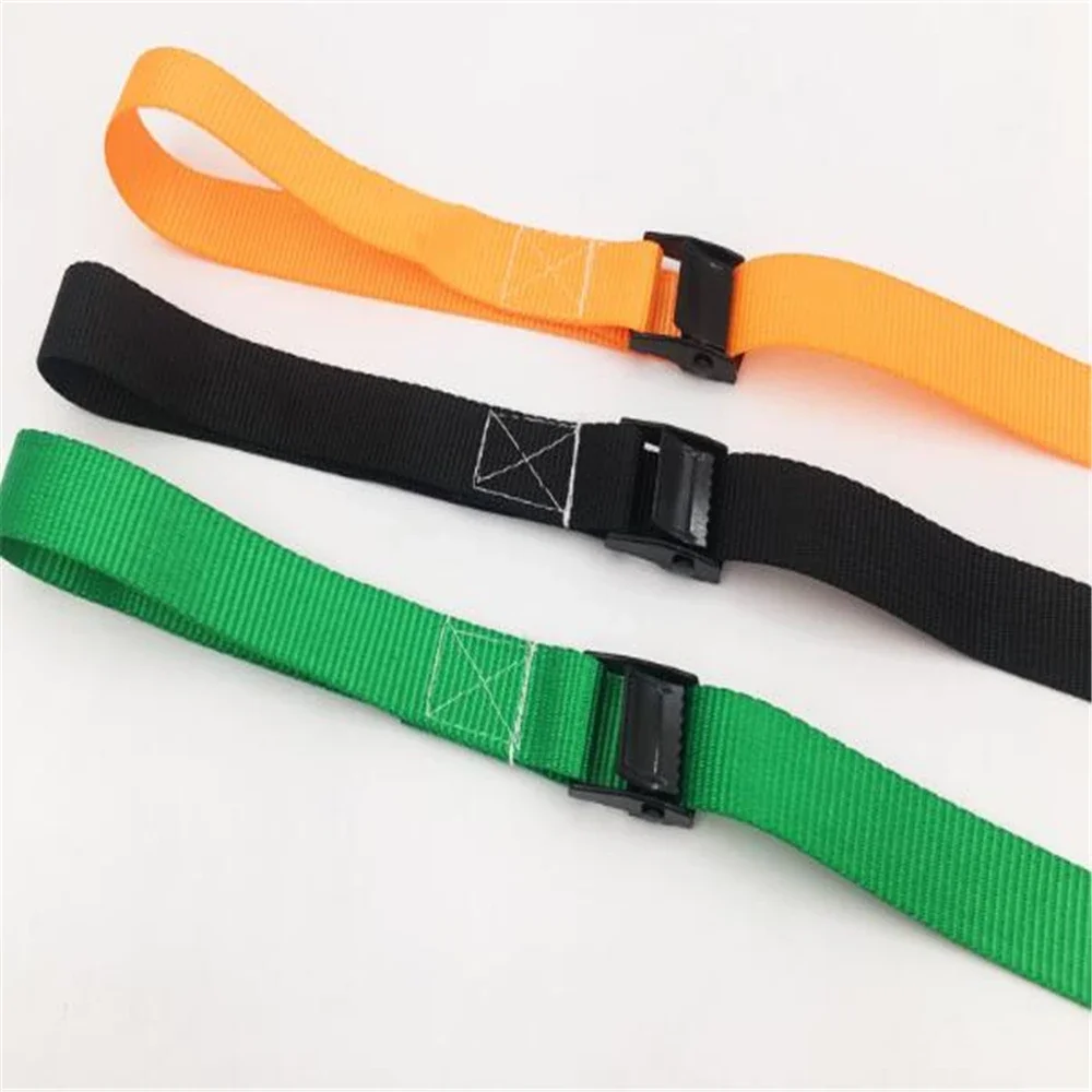 Fibbia per scheda di stampa da 2,5 cm e 1 pollice per auto, camion da carico, cinghia veloce, cinghia di fissaggio, cinghia di fissaggio, 10 metri