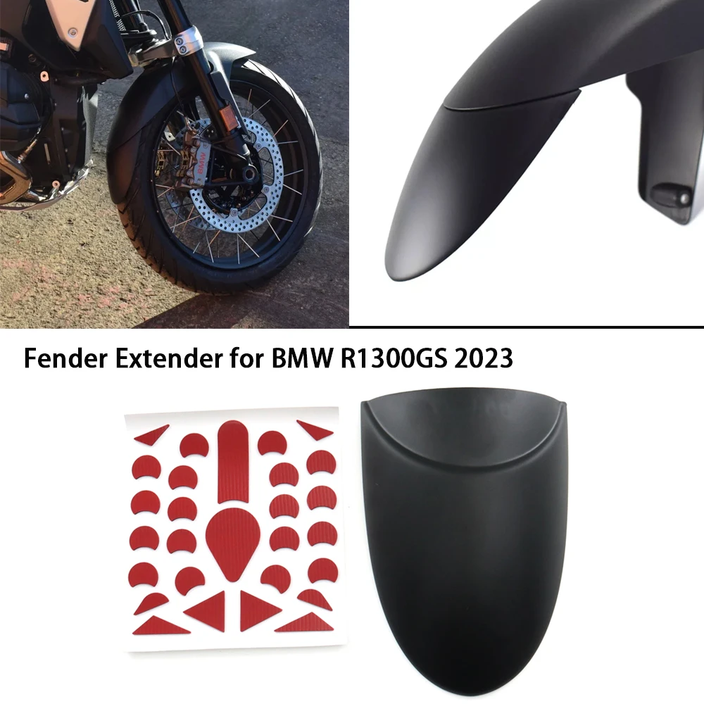 

New Motorcycle Accessories Front Mudguard Fender Extender Extension For BMW R1300GS R 1300 GS R 1300GS Adventure 2023 2024