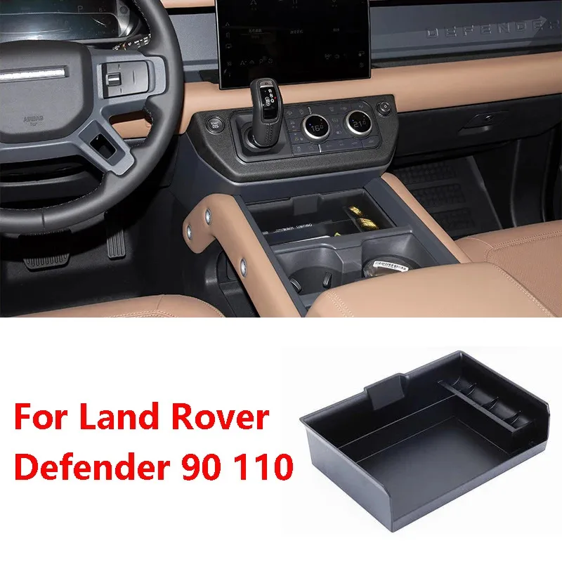 

For Land Rover Defender 90 110 2025 Car Center Console Storage Box Multifunctional Storage Box