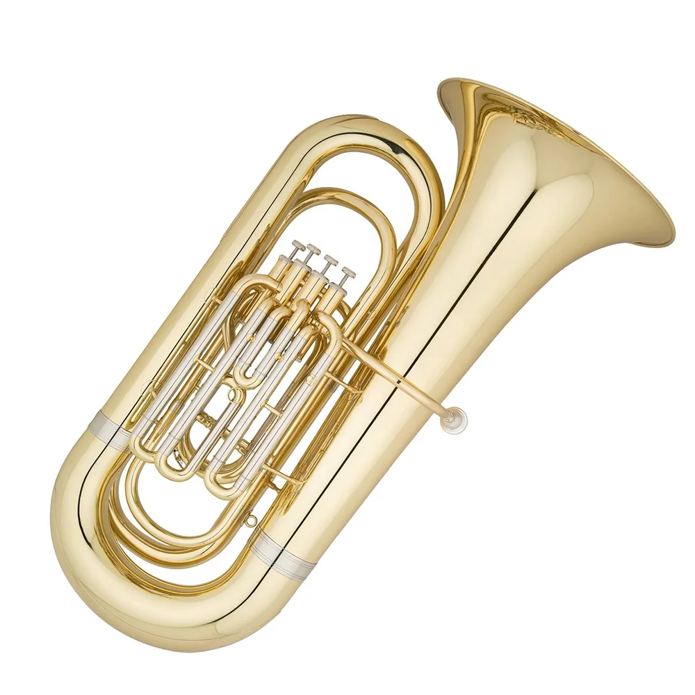 JYTU0750 Trumpet In Cheap BB Gold Lacquer With 4 Pistons