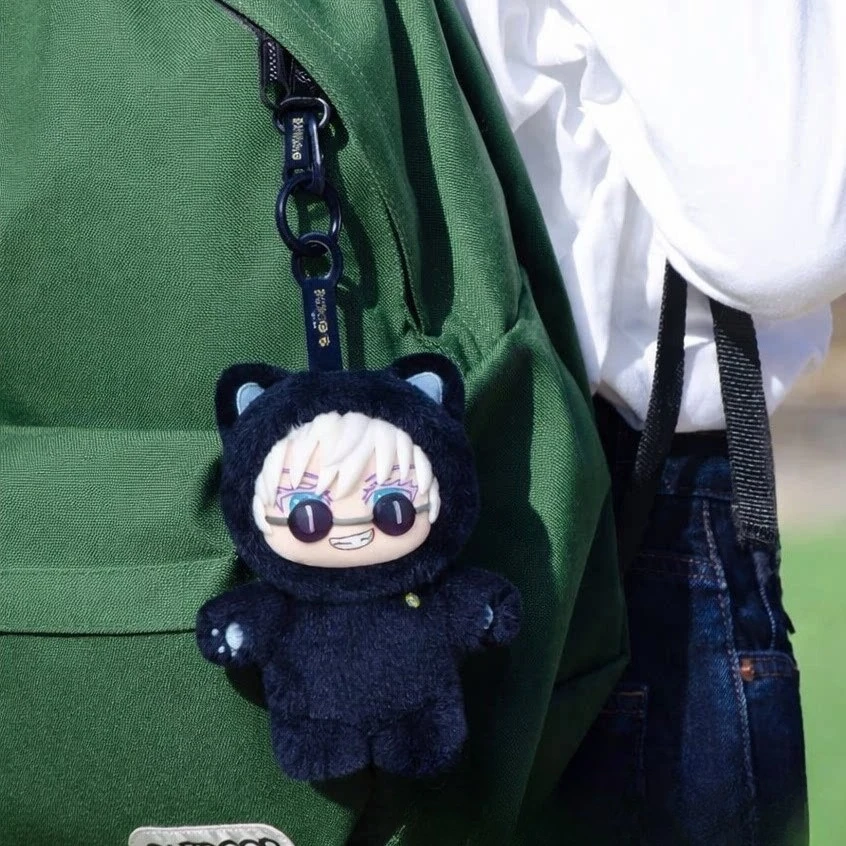 Anime Jujutsu Kaisen Cat Ear Plush Blind Box 14cm Kawaii Anime Collectible Figure Random Surprise Toy