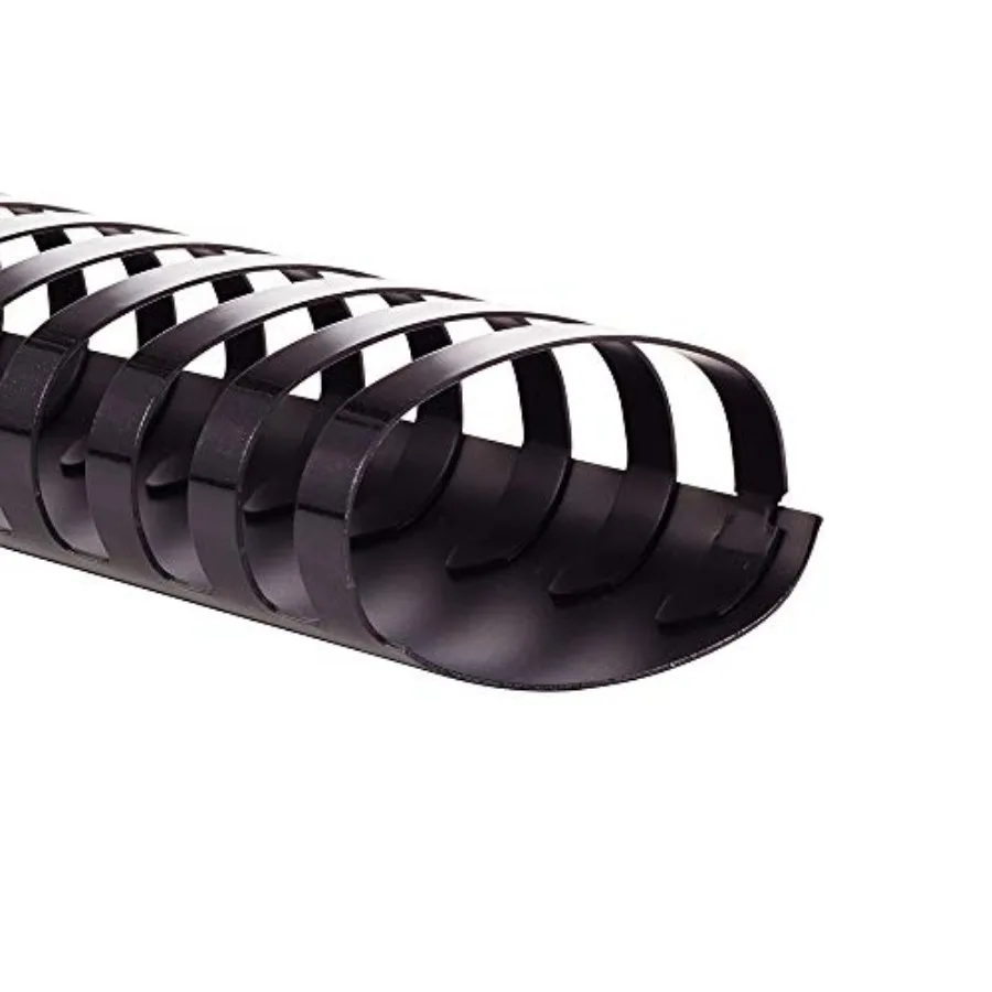 

Binding Spines/ Spirals/ Coils 2" Diameter 500 Sheet Ccity CombBind Black 50 Pack 4200022
