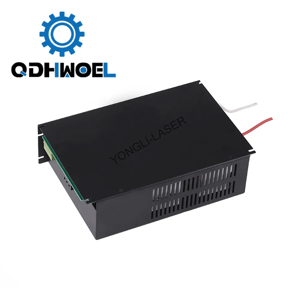 QDHWOEL 80-100W CO2 Laser Power Supply for YL Laser Tube CR-U100 U Series CO2 Laser Engraving Cutting Machine