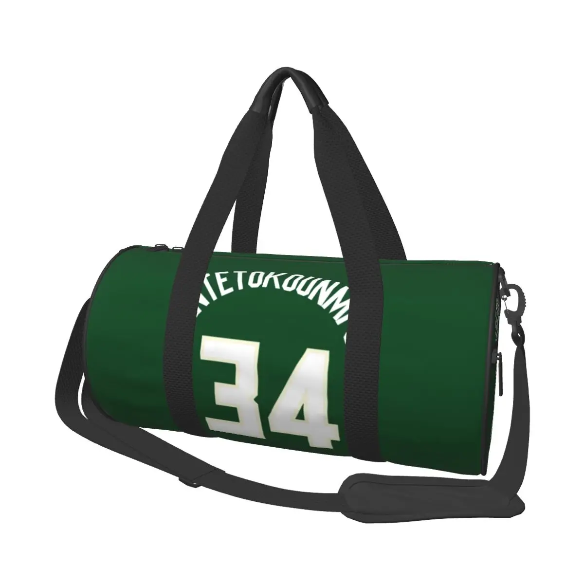 Round Large Capacity G-Giannis Antetokounmpo No.34 Travel Duffel Bag, Handheld travel bag, lightweight storage luggage bag