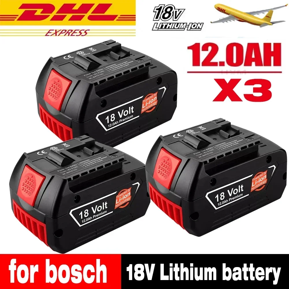 

original for Bosch 18V battery, 18V and 12000mAh backup batteries, Draadloze professional system, BAT609 BAT618 GBA18V80 t