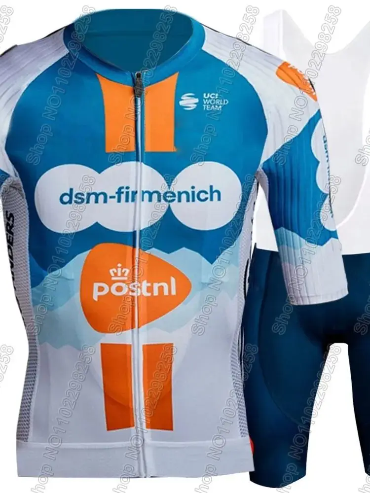 Nederland Team 2026 Wielertrui Set Heren Korte Mouw Nederlandse Kleding Fietsshirt Pak Fiets Bib Shorts MTB Ropa Maillot - afbeelding 2