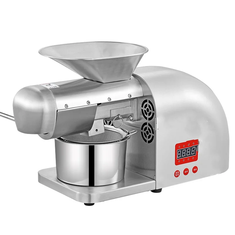 

Flaxseed Soybean Tea Sesame Seed Sunflower Almond Olive Palm Machine Small Automatic Home Cold Oil Press