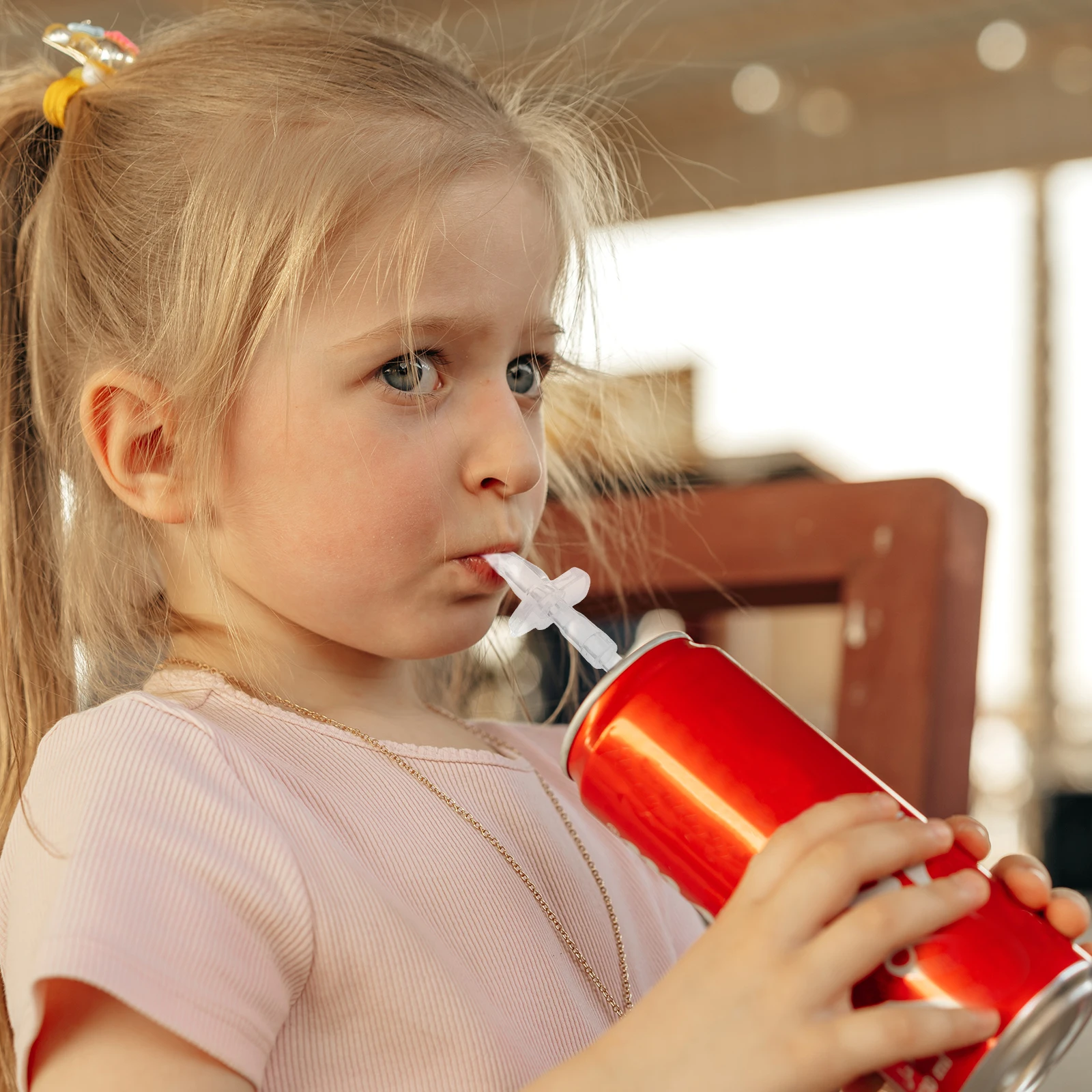 

5Sets Baby Water Cup Straw Accessories Liquid Silicone Reusable Straws Dishwasher Safe for Cold Hot Drinks