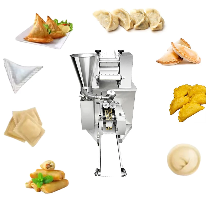 Small Automatic Dumpling Making Unit, Easy Operation, Commercial Tool For Snack Shop & Catering Use