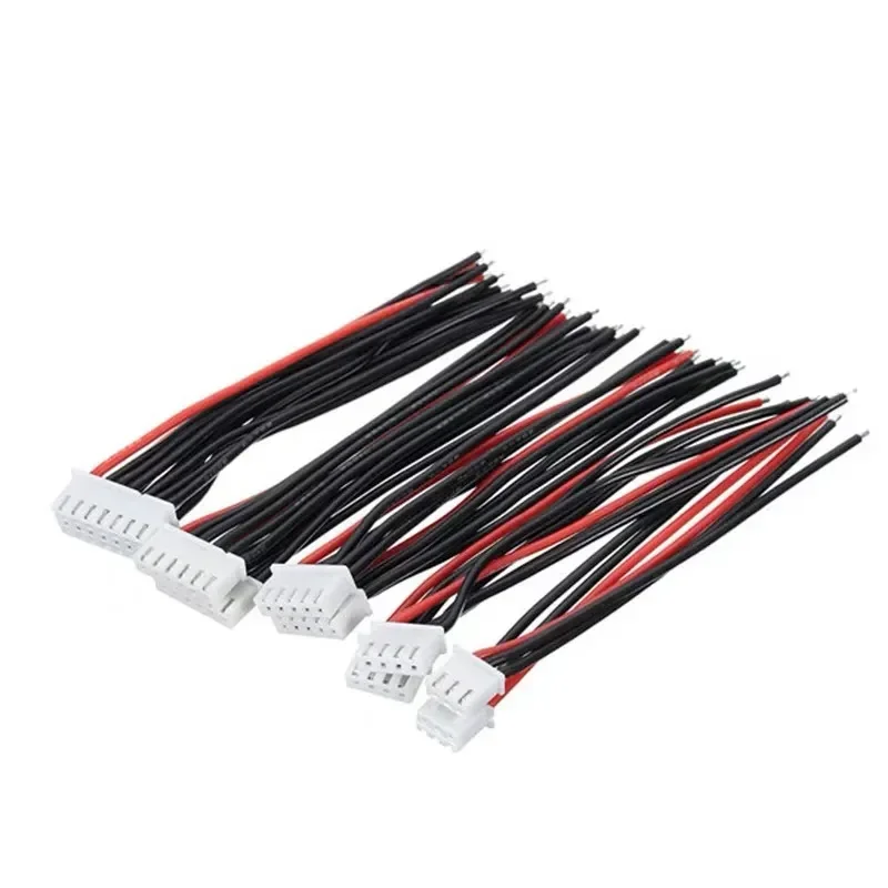 XH2.54 Lipo Battery Balance Charger Cable 1S/2S/3S/4S/5S/6S/8S For B6 Connector Plug Balanced Charging Line RC Model 22AWG 30CM