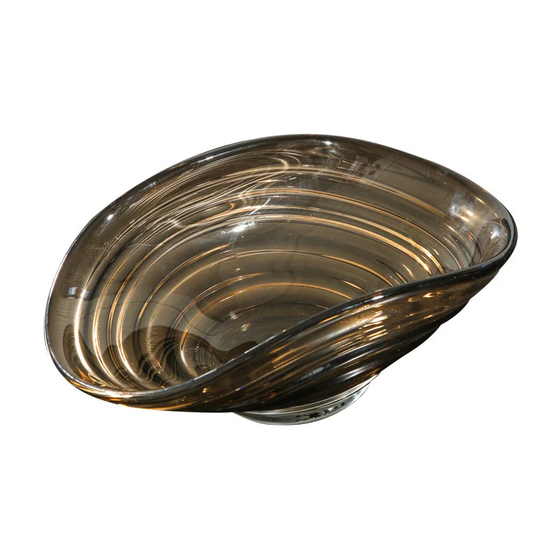 

Fruit plate ornament, modern home furnishing, soft decoration, desktop transparent fruit plate