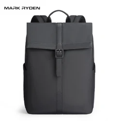 Mark Ryden black back to school bookbags backpack men stitch backpack waterproof backpack casual lighweigh backpack