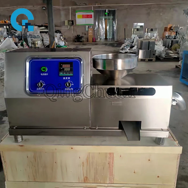 

Oil Press Machine Commercial 3000W H-50 15Kg per hours Home Peanut Flaxseed Cold Squeezer Linseed Sunflower Seeds Extraction