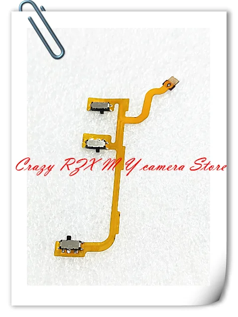 Kabel Flex saklar Anti guncangan lensa, untuk Canon EFS 18-135mm 18-135mm, bagian reparasi STM USM