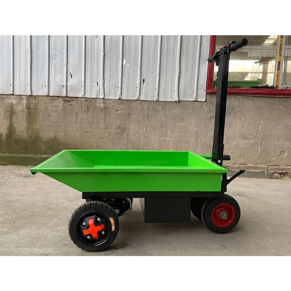 Folding Electric Flatbed Small Cargo Portable Trolley