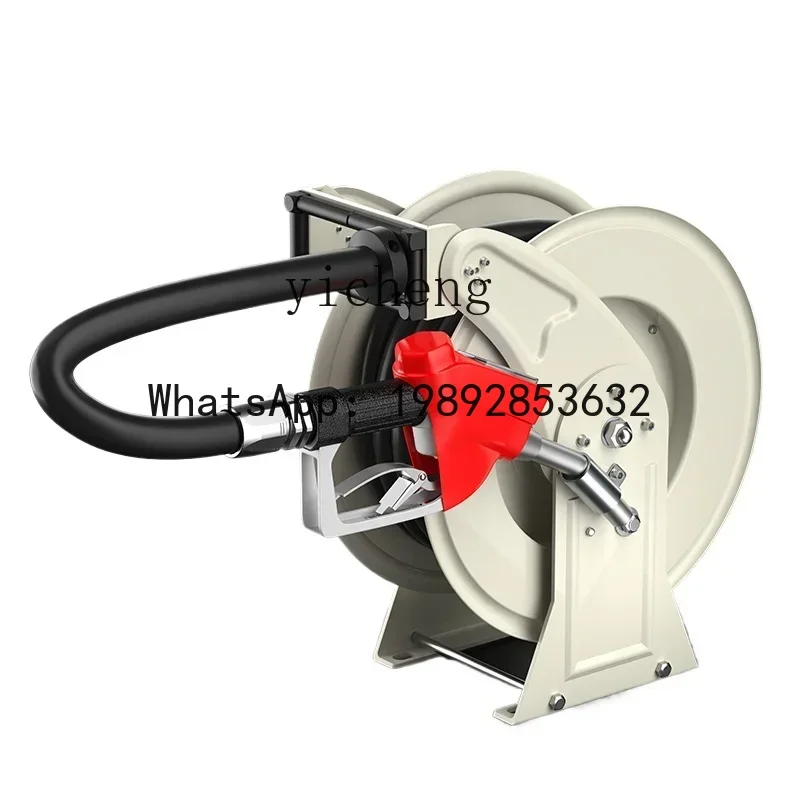 A1 refueling machine tubing reel automatic vehicle telescopic winch  pipe collector